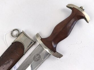 Dienstdolch für Angehörige das SA. Hersteller Carl Wüsthof Solingen, guter Gesamtzustand