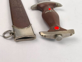 Dienstdolch für Angehörige das SA. Hersteller Carl Wüsthof Solingen, guter Gesamtzustand