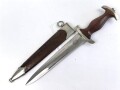 Dienstdolch für Angehörige das SA. Hersteller Carl Wüsthof Solingen, guter Gesamtzustand