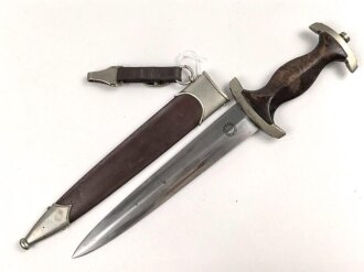 SA Dienstdolch, saubere Klinge von "AESCULAP Tuttlingen" Getragenes Stück in gutem Gesamtzustand