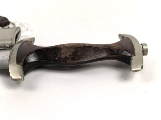 SA Dienstdolch, saubere Klinge von "AESCULAP Tuttlingen" Getragenes Stück in gutem Gesamtzustand