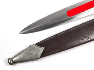 SA Dienstdolch, saubere Klinge von "AESCULAP Tuttlingen" Getragenes Stück in gutem Gesamtzustand