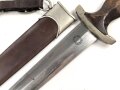 SA Dienstdolch, saubere Klinge von "AESCULAP Tuttlingen" Getragenes Stück in gutem Gesamtzustand