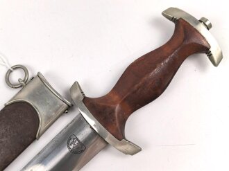 SA Dienstdolch, saubere Klinge von "Malsch & Ambronn Steinach" Getragenes Stück in gutem Gesamtzustand, ungereinigt