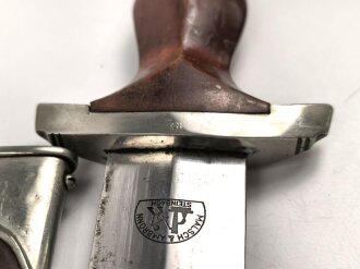 SA Dienstdolch, saubere Klinge von "Malsch & Ambronn Steinach" Getragenes Stück in gutem Gesamtzustand, ungereinigt