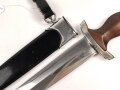 NSKK Dienstdolch, saubere Klinge von  M7/19 " Eduard Wüsthof "  datiert 1938 . Minimal getragenes Stück in sehr gutem Gesamtzustand.