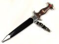 NSKK Dienstdolch, saubere Klinge von  M7/19 " Eduard Wüsthof "  datiert 1938 . Minimal getragenes Stück in sehr gutem Gesamtzustand.