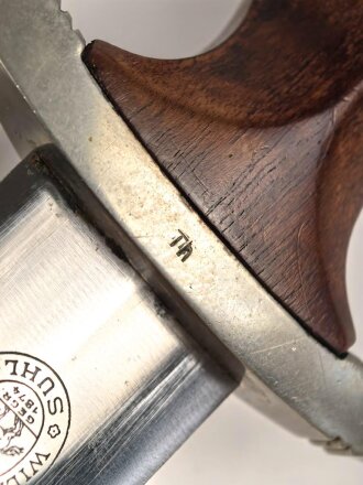 SA Dienstdolch, Hersteller "Wilhelm Kober Suhl" Getragenes Stück in gutem Gesamtzustand, ungereinigt