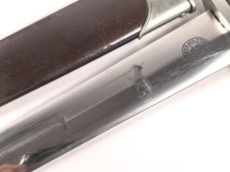 SA Dienstdolch, Hersteller "Wilhelm Kober Suhl" Getragenes Stück in gutem Gesamtzustand, ungereinigt