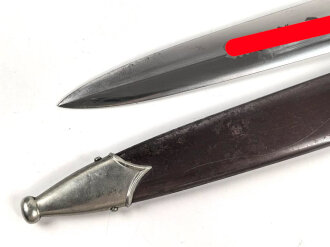 SA Dienstdolch, Hersteller "Wilhelm Kober Suhl" Getragenes Stück in gutem Gesamtzustand, ungereinigt