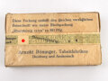 Pack " Rhein-König" Tabak, ungeöffnet, Steuerbanderole mit Hakenkreuz