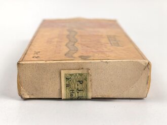 Pack " Landfried Meisterstück" Tabak, ungeöffnet, Steuerbanderole mit Hakenkreuz