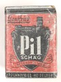 Pack " Pil Schäg" Tabak, ungeöffnet, Steuerbanderole mit Hakenkreuz