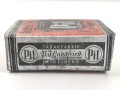 Pack " Pil Schäg" Tabak, ungeöffnet, Steuerbanderole mit Hakenkreuz