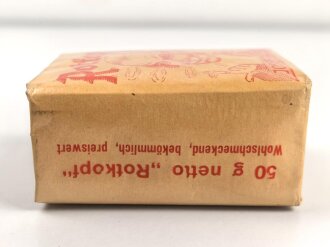 Pack " Rotkopf " Tabak, ungeöffnet, Steuerbanderole mit Hakenkreuz