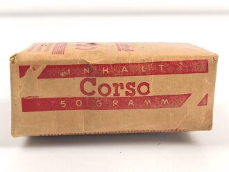 Pack " Landfried  Corso " Tabak, ungeöffnet, Steuerbanderole mit schwach geprägtem Hakenkreuz