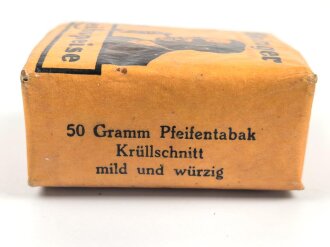 Pack " Böninger Leibspeise"  Tabak, ungeöffnet, Steuerbanderole mit Hakenkreuz