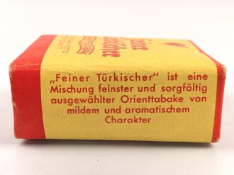 Pack " Feinster Türkischer Zigarettentabak"  ungeöffnet, Steuerbanderole mit Hakenkreuz