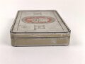 Blechdose  "Overstolz Zigaretten" , geöffnet, leer