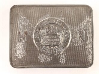 Blechdose  "Güldenring Zigaretten" , Tropenpackung, geöffnet, leer