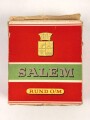 Pack " SALEM " Zigaretten, ungeöffnet, Steuerbanderole mit Hakenkreuz