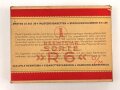 Pack " R 6 " Zigaretten, ungeöffnet, Steuerbanderole mit Hakenkreuz