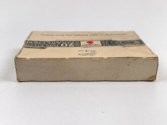 Pack " Sondermischung Typ 4" Zigaretten, geöffnet, Steuerbanderole mit Hakenkreuz