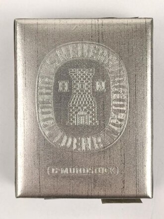 Pack " Güldenring " Zigaretten, ungeöffnet, Steuerbanderole mit Hakenkreuz