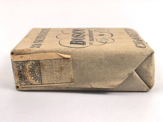 Pack "Bosco" Zigaretten, ungeöffnet, Steuerbanderole in Reichsmark