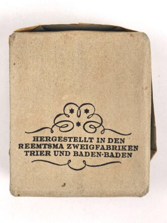 Pack "Bosco" Zigaretten, ungeöffnet, Steuerbanderole in Reichsmark
