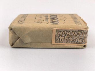 Pack "Bosco" Zigaretten, ungeöffnet, Steuerbanderole in Reichsmark