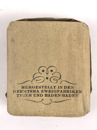 Pack "Bosco" Zigaretten, ungeöffnet, Steuerbanderole in Reichsmark