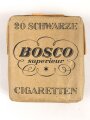 Pack "Bosco" Zigaretten, ungeöffnet, Steuerbanderole in Reichsmark