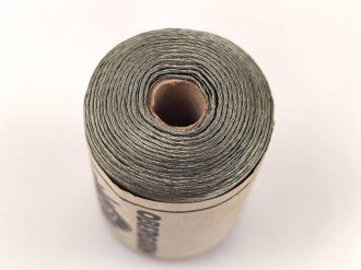 Rolle " 1000 Meter Obergarn" feldgrau, mit Reichsbetriebsnummer