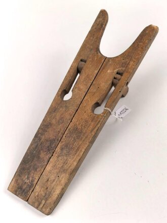 Stiefelauszieher " Stiefelknecht" aus Holz, faltbar. Gesamtlänge 33cm