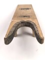 Stiefelauszieher " Stiefelknecht" aus Holz," Sturm DRGM" . Gesamtlänge 35cm