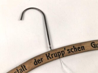 Kleiderbügel " Konsum Anstalt der Krupp`schen Gussstahlfabrik"
