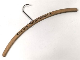 Kleiderbügel " Konsum Anstalt der Krupp`schen Gussstahlfabrik"