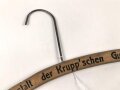 Kleiderbügel " Konsum Anstalt der Krupp`schen Gussstahlfabrik"