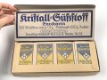 100 Briefchen "Kristall Süßstoff Saccarin" in der originalen Umverpackung