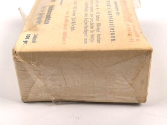 350 Gramm " Gekörntes Rindertrockenfleisch" geeingnet insbesonderen für Hülsenfrüchte und Wehrmachtssuppenkonserven. Originalverpackt