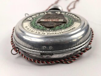 Reservistenflasche Wehrmacht, "Zur Erinnerung an meine Dienstzeit 18. ( E.I.G ) Infanterie Regiment 75 Donaueschingen