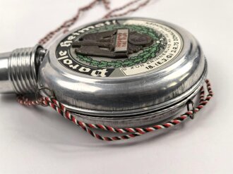 Reservistenflasche Wehrmacht, "Zur Erinnerung an meine Dienstzeit 18. ( E.I.G ) Infanterie Regiment 75 Donaueschingen