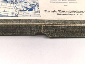 "Dame und Mühle Spiel" unseren in Felde stehenden Arbeitskameraden gewidmet von " Kienzle Uhrenfabriken AG Schwenningen"