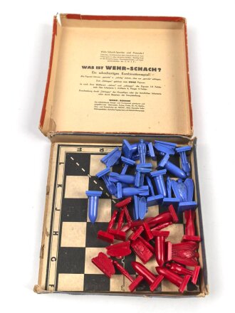 Wehrschach "Tak-Tik" , die roten Figuren unvollständig