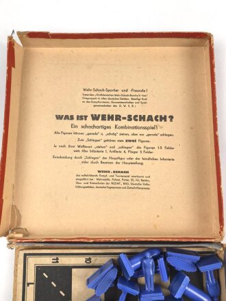 Wehrschach "Tak-Tik" , die roten Figuren unvollständig