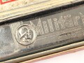 Mundharmonika " Militär Musik" ungereinigt, in der originalen Umverpackung