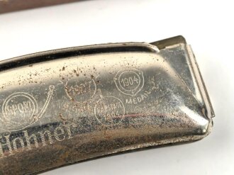 Mundharmonika " SA marschiert" ungereinigt, in der - desolaten -  originalen Umverpackung