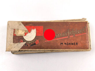 Mundharmonika " SA marschiert" ungereinigt, in der - desolaten -  originalen Umverpackung