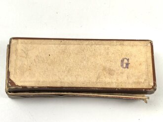 Mundharmonika " SA marschiert" ungereinigt, in der - desolaten -  originalen Umverpackung